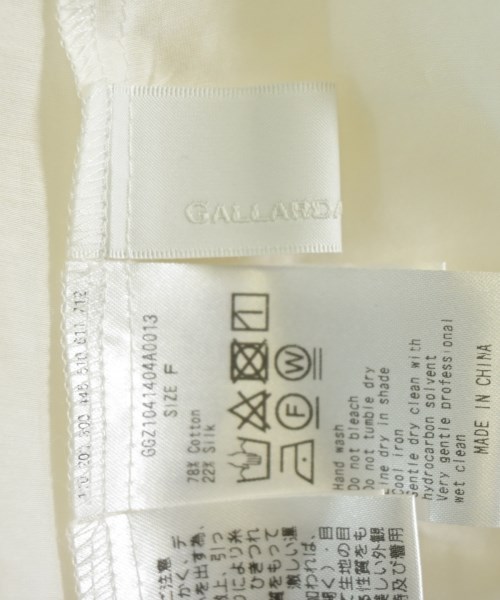 GALLARDA GALANTE（ガリャルダ　ガランテ）ブラウス 白 サイズ:F レディース/2200640064044