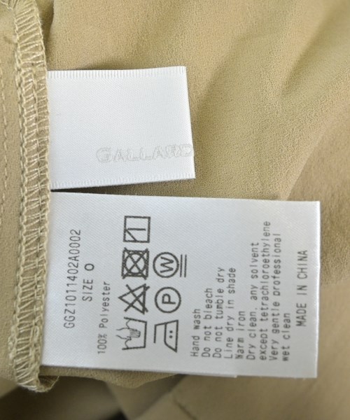 GALLARDA GALANTE（ガリャルダ　ガランテ）スラックス ベージュ サイズ:0(XS位) レディース/2200636134317