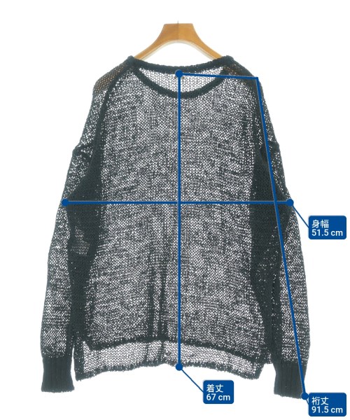 GALLARDA GALANTE（ガリャルダ　ガランテ）ニット・セーター 黒 サイズ:F レディース/2200646587011