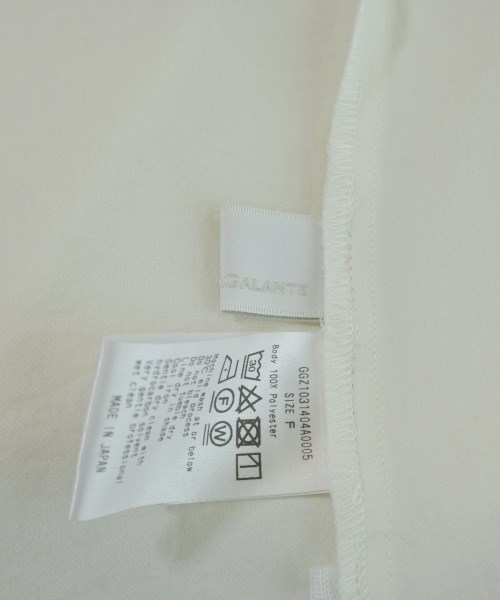 GALLARDA GALANTE（ガリャルダ　ガランテ）ブラウス 白 サイズ:F レディース/2200651759465