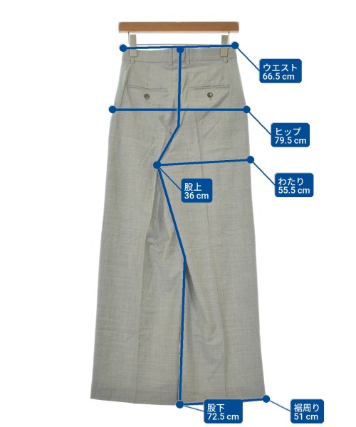 Drawing Numbers（ドローイングナンバーズ）スラックス グレー サイズ:36(S位) レディース/2200709745143