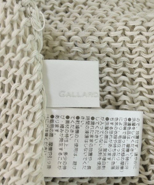 GALLARDA GALANTE（ガリャルダ　ガランテ）ニット・セーター グレー サイズ:F レディース/2200660608013