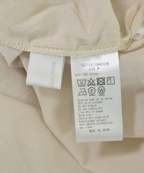 GALLARDA GALANTE（ガリャルダ　ガランテ）ブラウス ベージュ サイズ:F レディース/2200661313084
