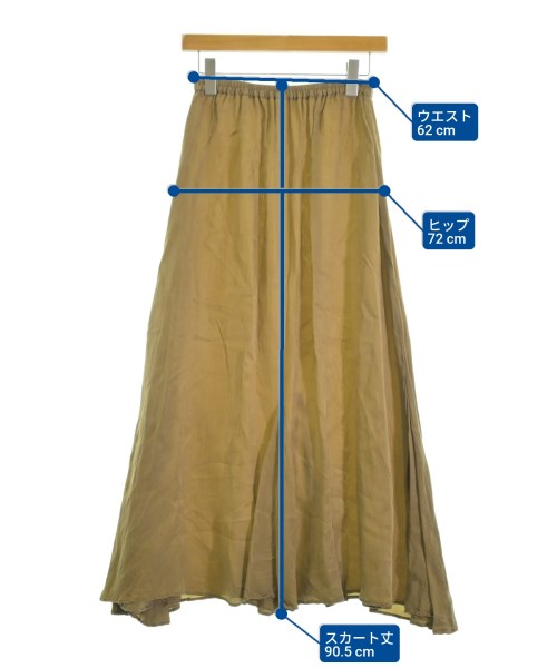 GALLARDA GALANTE（ガリャルダ　ガランテ）ロング・マキシ丈スカート ベージュ サイズ:0(XS位) レディース/2200661834022