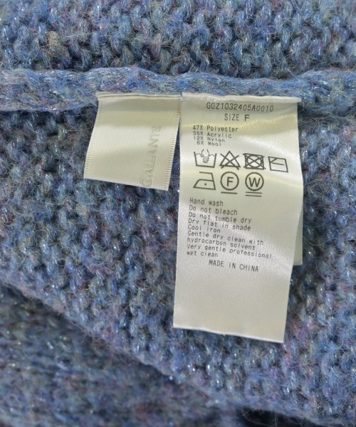 GALLARDA GALANTE（ガリャルダ　ガランテ）ニット・セーター 青 サイズ:F レディース/2200664925024
