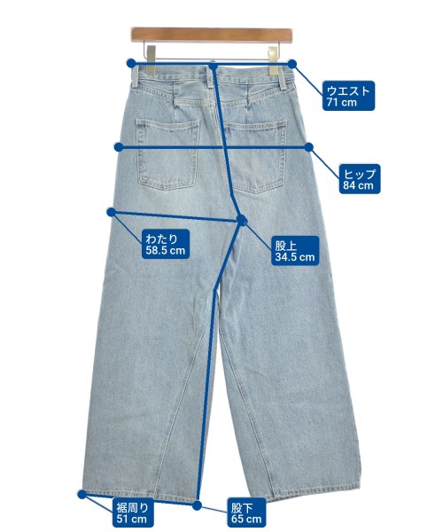 GALLARDA GALANTE（ガリャルダ　ガランテ）デニムパンツ 青 サイズ:1(S位) レディース/2200666558107