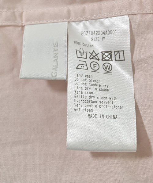GALLARDA GALANTE（ガリャルダ　ガランテ）カジュアルシャツ ピンク サイズ:F レディース/2200668514057