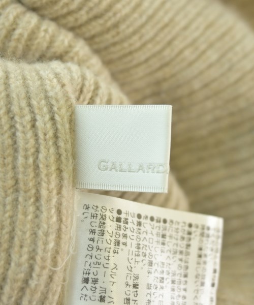 GALLARDA GALANTE（ガリャルダ　ガランテ）ニット・セーター ベージュ サイズ:F レディース/2200669657029