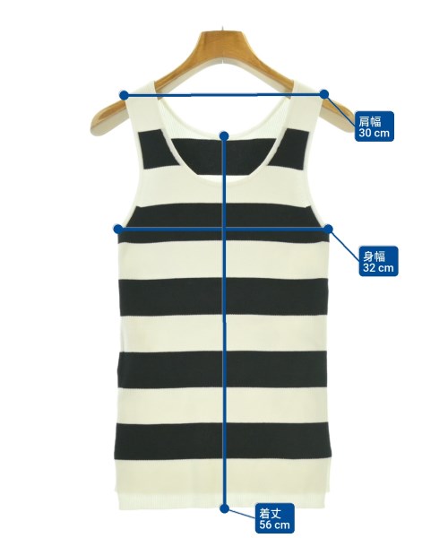 GALLARDA GALANTE（ガリャルダ　ガランテ）ベスト/ノースリーブ 白 サイズ:F レディース/2200666613073