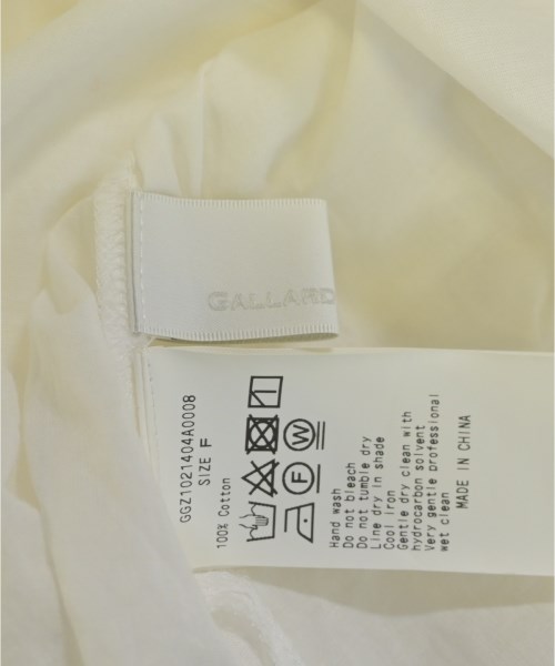 GALLARDA GALANTE（ガリャルダ　ガランテ）ブラウス 白 サイズ:F レディース/2200668197083