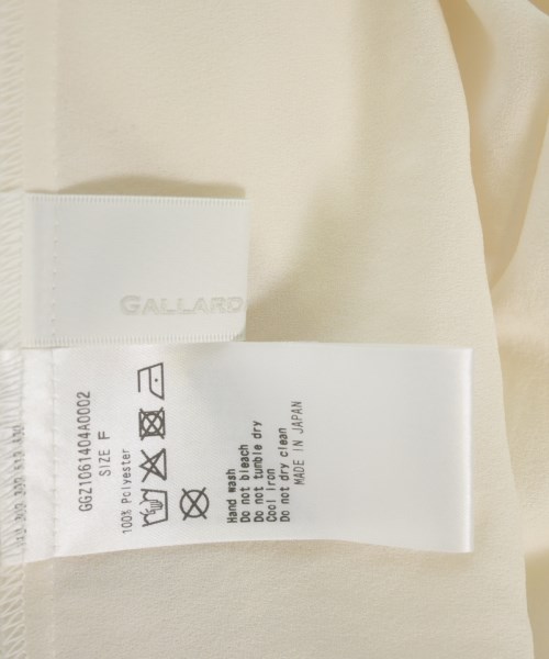 GALLARDA GALANTE（ガリャルダ　ガランテ）ブラウス 白 サイズ:F レディース/2200732305062