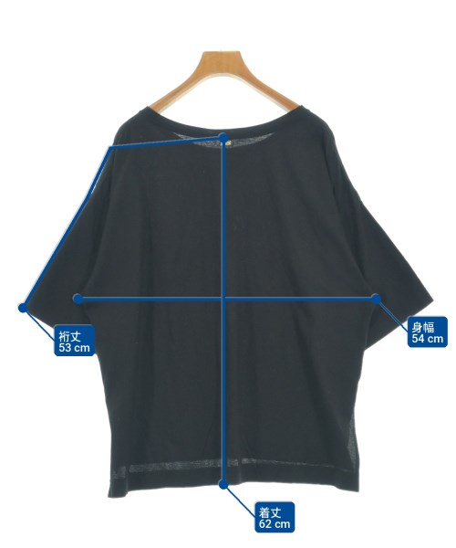 GALLARDA GALANTE（ガリャルダ　ガランテ）Tシャツ・カットソー 黒 サイズ:F レディース/2200722963104