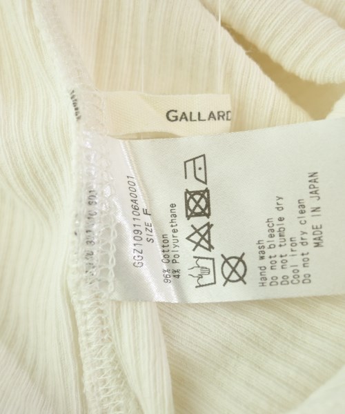 GALLARDA GALANTE（ガリャルダ　ガランテ）Tシャツ・カットソー 白 サイズ:F レディース/2200728069077