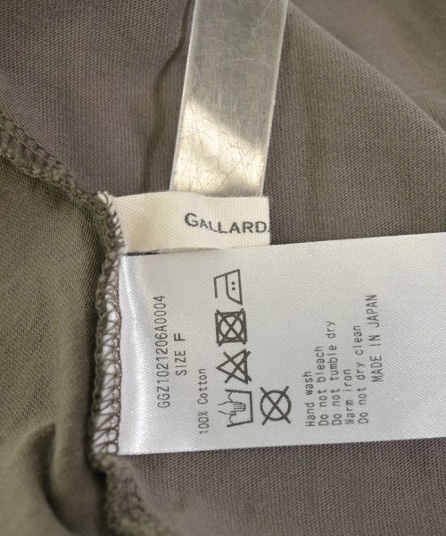GALLARDA GALANTE（ガリャルダ　ガランテ）Tシャツ・カットソー 茶 サイズ:F レディース/2200725697013