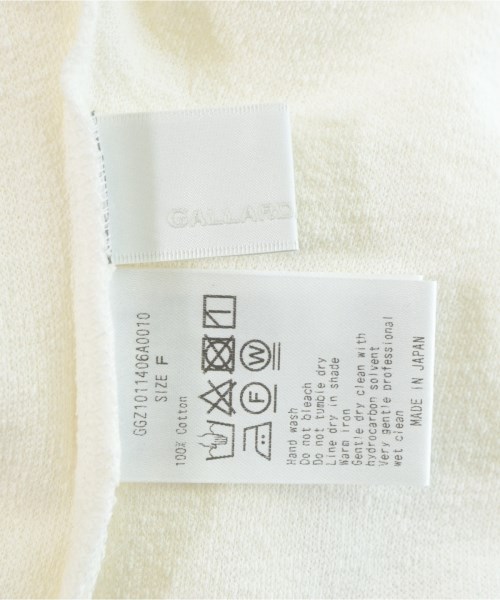 GALLARDA GALANTE（ガリャルダ　ガランテ）Tシャツ・カットソー 白 サイズ:F レディース/2200673646699