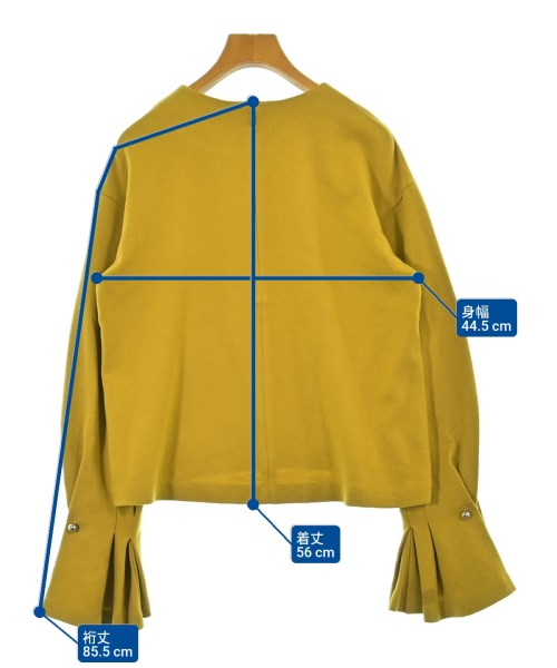 LE CIEL BLEU（ルシェルブルー）Tシャツ・カットソー 黄 サイズ:38(M位) レディース/2200637753043
