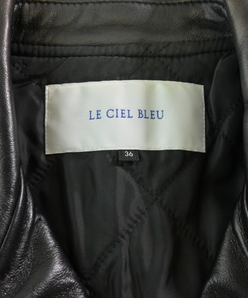 LE CIEL BLEU（ルシェルブルー）ライダース 黒 サイズ:36(S位) レディース/2200638708011