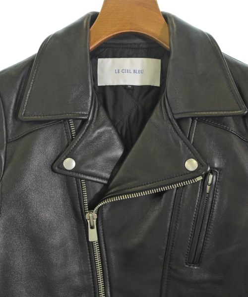 LE CIEL BLEU（ルシェルブルー）ライダース 黒 サイズ:36(S位) レディース/2200638708011