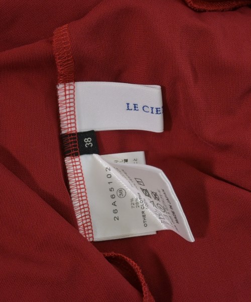 LE CIEL BLEU（ルシェルブルー）ワンピース 赤 サイズ:38(M位) レディース/2200622926056