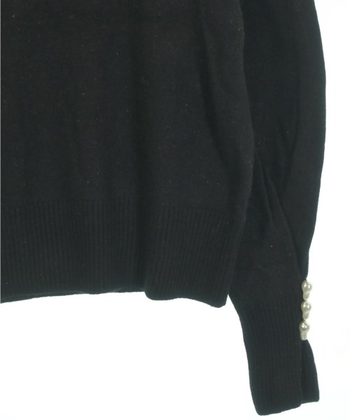 LE CIEL BLEU（ルシェルブルー）ニット・セーター 黒 サイズ:36(S位) レディース/2200642801036