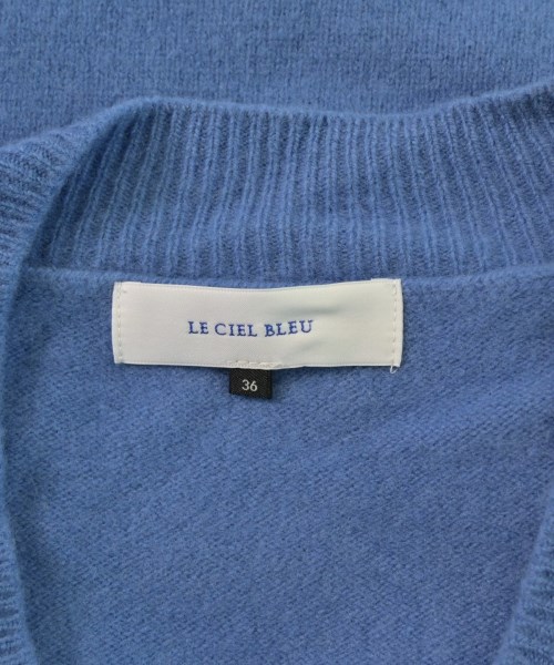 LE CIEL BLEU（ルシェルブルー）ニット・セーター 青 サイズ:36(S位) レディース/2200629093058