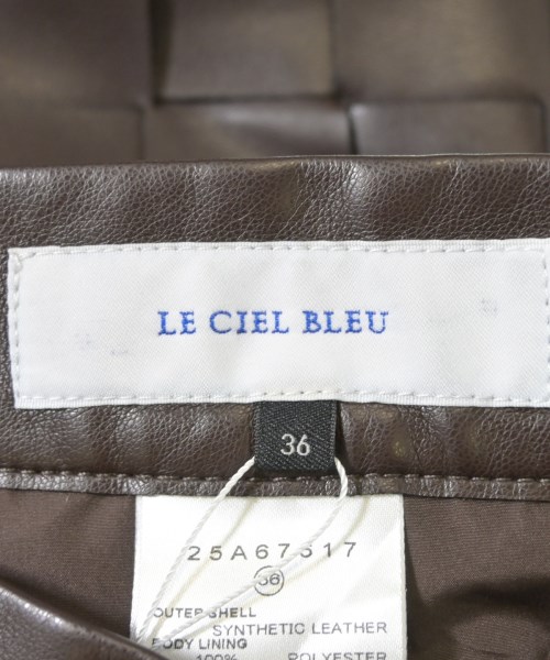 LE CIEL BLEU（ルシェルブルー）ロング・マキシ丈スカート 茶 サイズ:36(S位) レディース/2200592437019