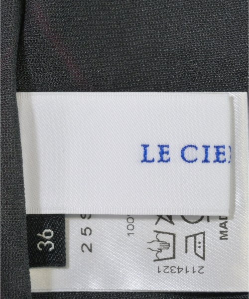 LE CIEL BLEU（ルシェルブルー）Tシャツ・カットソー グレー サイズ:36(S位) レディース/2200608271101