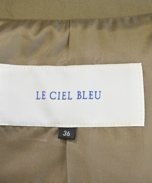 LE CIEL BLEU（ルシェルブルー）カジュアルジャケット 茶 サイズ:36(S位) レディース/2200608271132