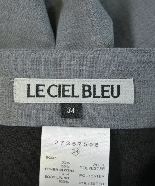 LE CIEL BLEU（ルシェルブルー）ロング・マキシ丈スカート グレー サイズ:34(XS位) レディース/2200612135161
