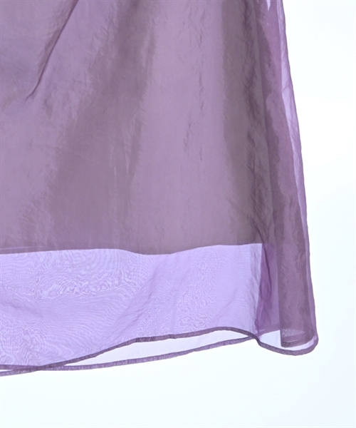 LE CIEL BLEU（ルシェルブルー）ロング・マキシ丈スカート 紫 サイズ:34(XS位) レディース/2200615323015