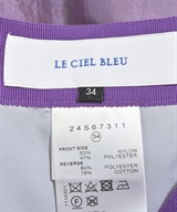 LE CIEL BLEU（ルシェルブルー）ロング・マキシ丈スカート 紫 サイズ:34(XS位) レディース/2200615323015