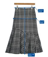 LE CIEL BLEU（ルシェルブルー）ロング・マキシ丈スカート 黒 サイズ:36(S位) レディース/2200628683113