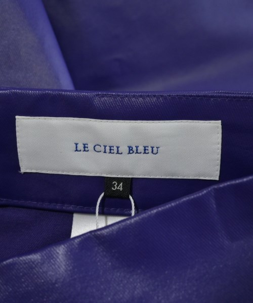 LE CIEL BLEU（ルシェルブルー）ロング・マキシ丈スカート 紫 サイズ:34(XS位) レディース/2200628683533
