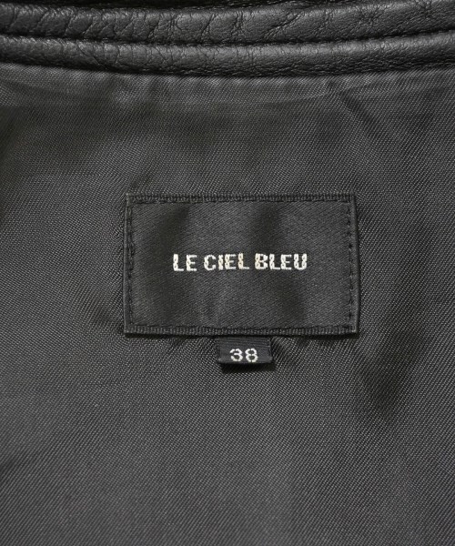 LE CIEL BLEU（ルシェルブルー）ライダース 黒 サイズ:38(M位) レディース/2200617723134