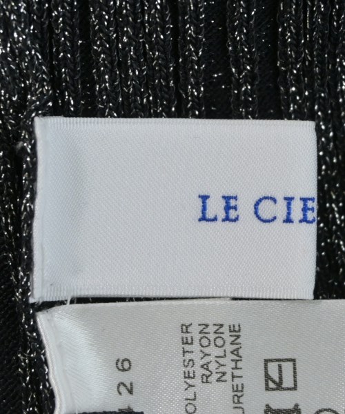 LE CIEL BLEU（ルシェルブルー）ニット・セーター 黒 サイズ:36(S位) レディース/2200631379010