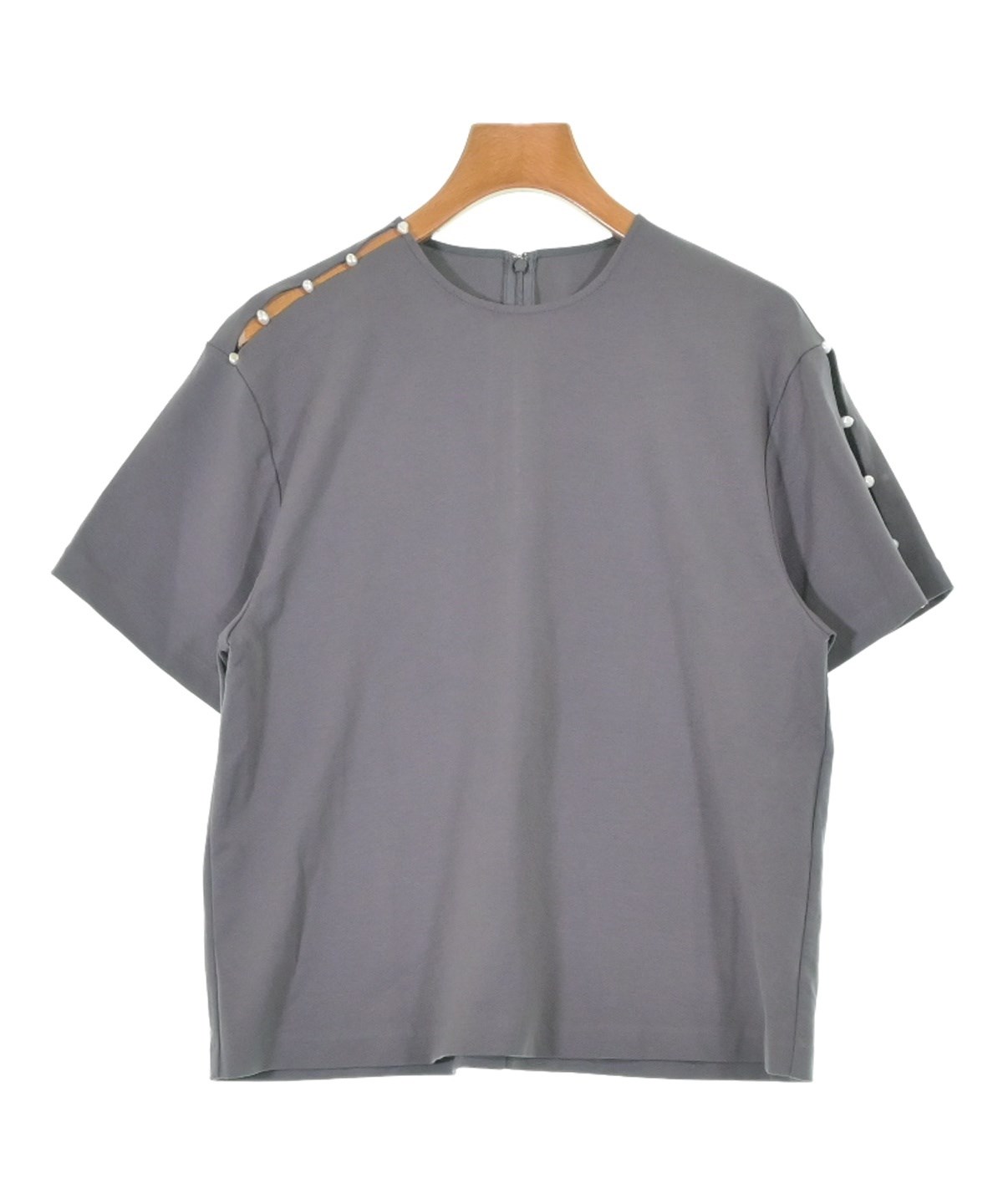LE CIEL BLEU（ルシェルブルー）Tシャツ・カットソー グレー サイズ:36
