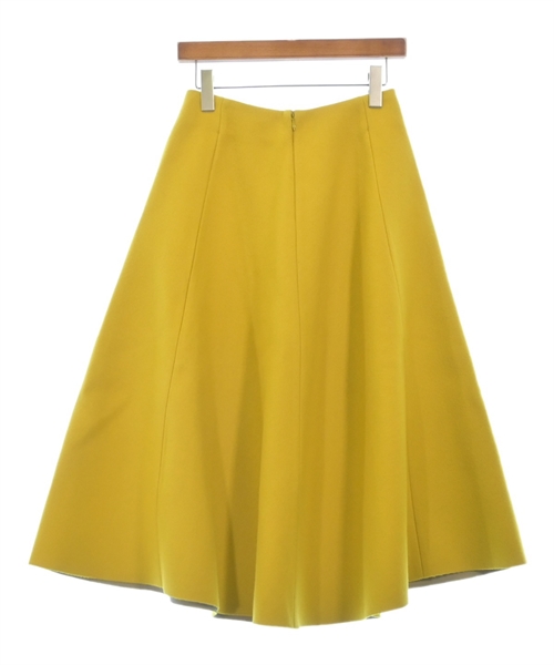 LE CIEL BLEU（ルシェルブルー）ロング・マキシ丈スカート 黄 サイズ:38(M位) レディース/2200601059720
