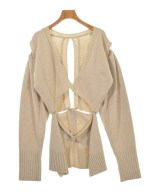LE CIEL BLEU（ルシェルブルー）カーディガン ベージュ サイズ:36(S位) レディース/2200609471074