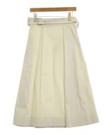 LE CIEL BLEU（ルシェルブルー）ロング・マキシ丈スカート 白 サイズ:38(M位) レディース/2200619893033