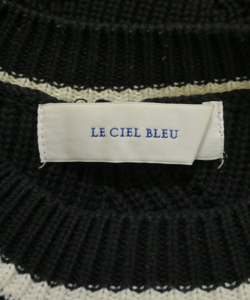 LE CIEL BLEU（ルシェルブルー）ニット・セーター 黒 サイズ:36(S位) レディース/2200620073011