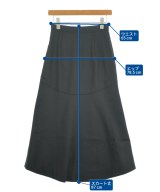 LE CIEL BLEU（ルシェルブルー）ロング・マキシ丈スカート 黒 サイズ:36(S位) レディース/2200618312047