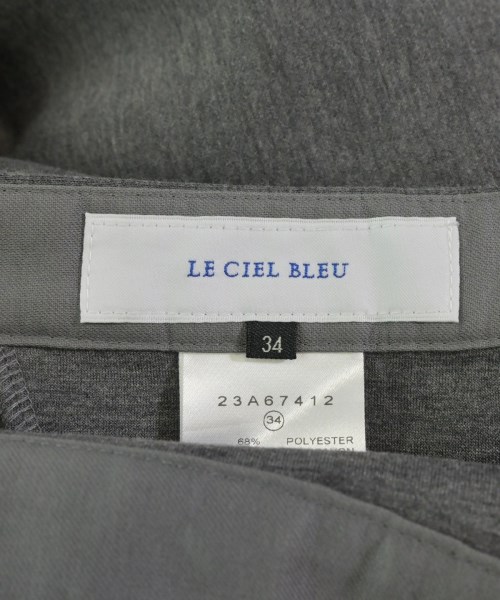 LE CIEL BLEU（ルシェルブルー）ロング・マキシ丈スカート グレー サイズ:34(XS位) レディース/2200601512010
