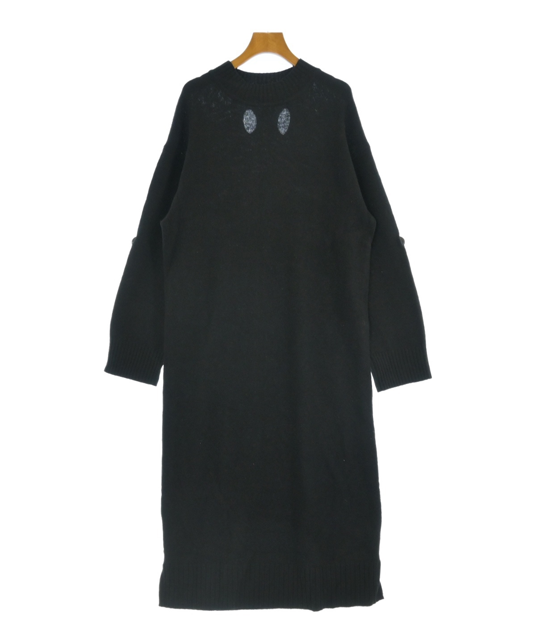 LE CIEL BLEU ブラック ロングワンピース LE CIEL BLEU ルシェルブルー