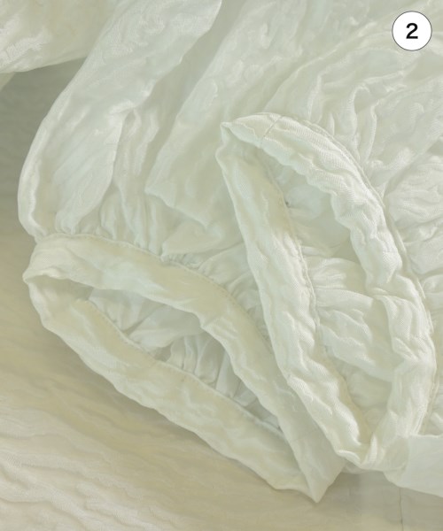 LE CIEL BLEU（ルシェルブルー）ブラウス 白 サイズ:36(S位) レディース/2200670882137