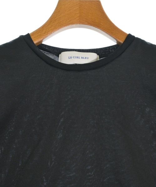 LE CIEL BLEU（ルシェルブルー）Tシャツ・カットソー 黒 サイズ:36(S位) レディース/2200667383180