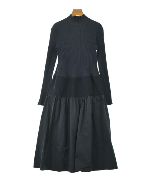 LE CIEL BLEU(ルシェルブルー)ワンピース 紺 サイズ:36(S位)/2200677901183