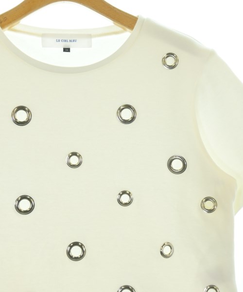 LE CIEL BLEU（ルシェルブルー）Tシャツ・カットソー 白 サイズ:38(M位) レディース/2200695296124