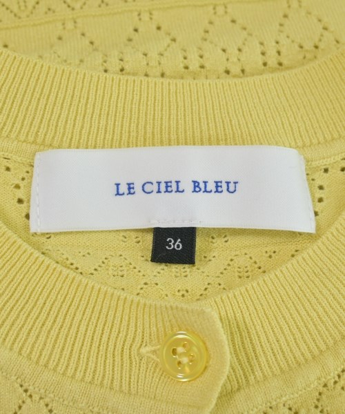 LE CIEL BLEU（ルシェルブルー）カーディガン 黄 サイズ:36(S位) レディース/2200649057276
