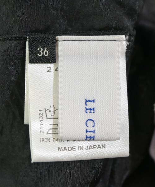 LE CIEL BLEU（ルシェルブルー）カジュアルシャツ 黒 サイズ:36(XS位) メンズ/2200655489030