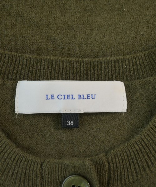 LE CIEL BLEU（ルシェルブルー）カーディガン カーキ サイズ:36(S位) レディース/2200655522027